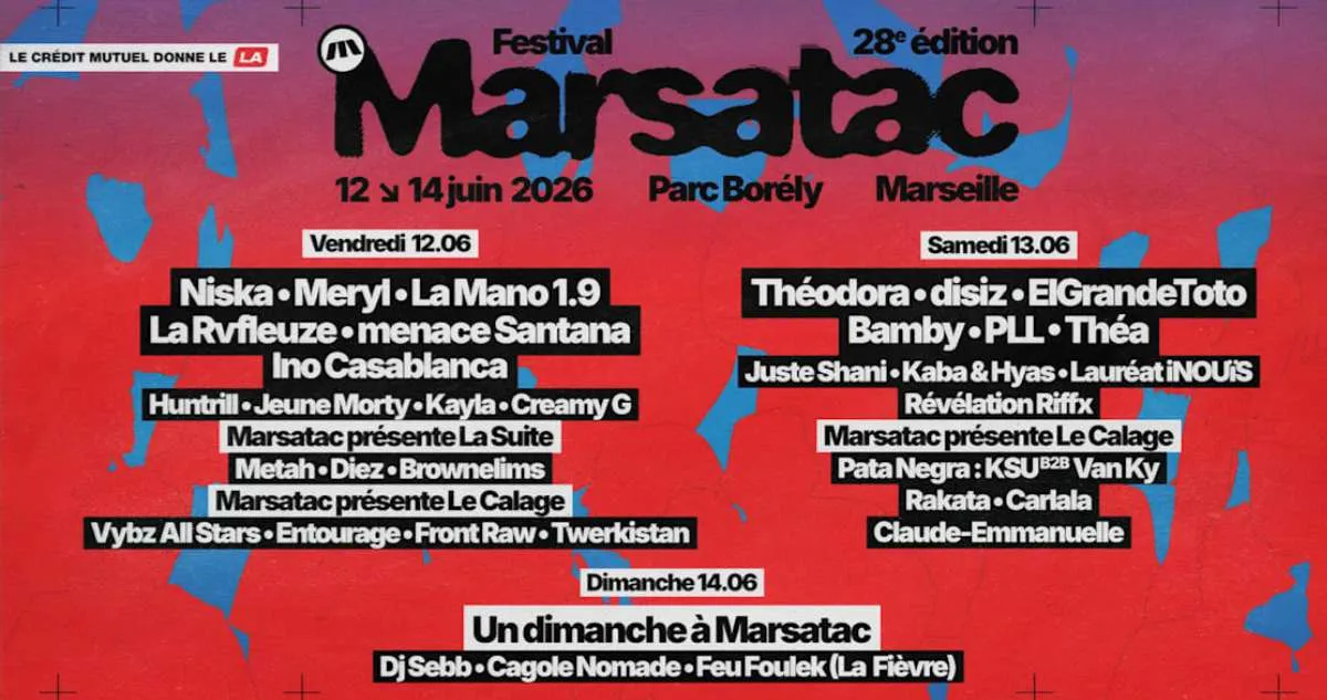 festival marsatac marseille 2026