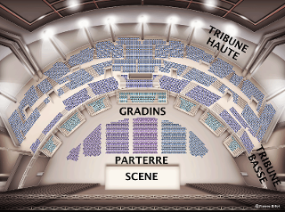 Plan du Zénith de Lille